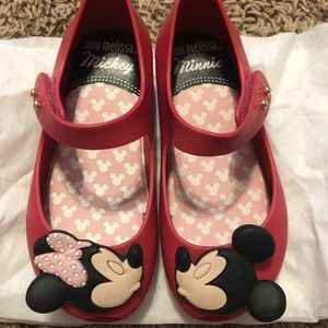 Mini Melissa Disney Twins Mickey & Minnie Size 9